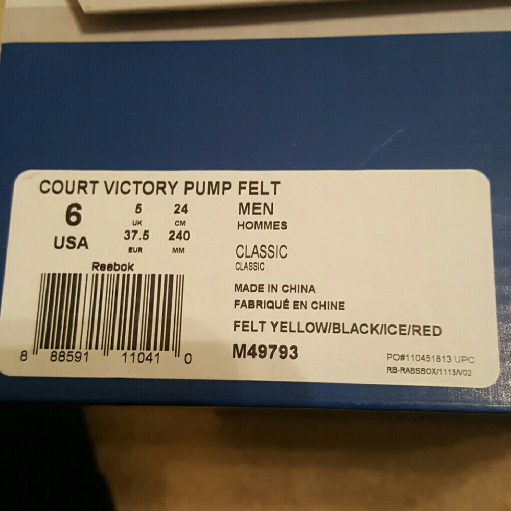 Alife Reebok Court Pump Felt - Picture 3 of 4